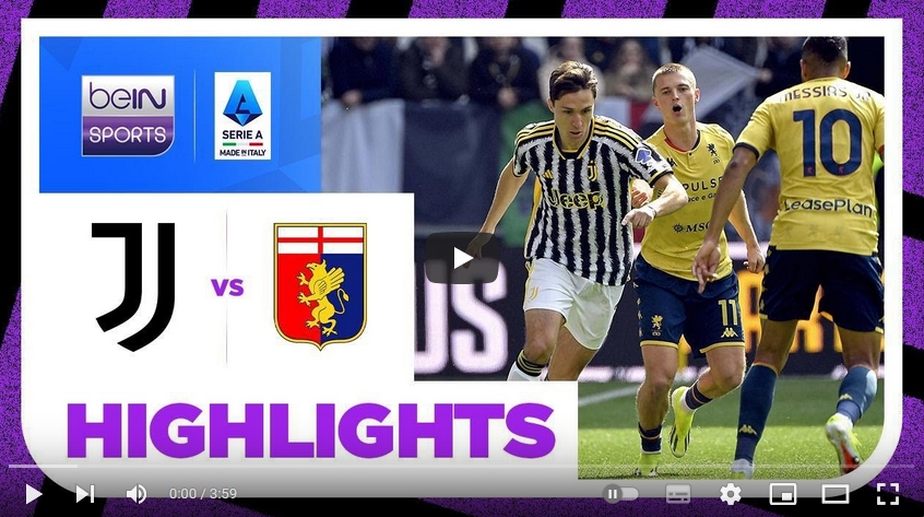 คลิปไฮไลท์  ยูเวนตุส 0 - 0 เจนัว | 17.03.2024