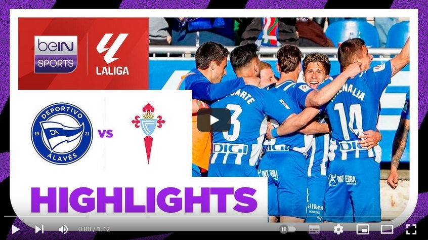คลิปไฮไลท์  อลาเบส 3 - 0 เซลต้า บีโก้ | 27.04.2024