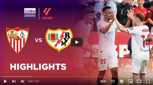 คลิปไฮไลท์  เซบีย่า 1 - 0 ราโย่ บาเยกาโน่ | 24.11.2024