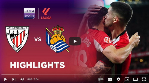 คลิปไฮไลท์  แอธเลติก บิลเบา 1 - 0 เรอัล โซเซียดาด | 24.11.2024