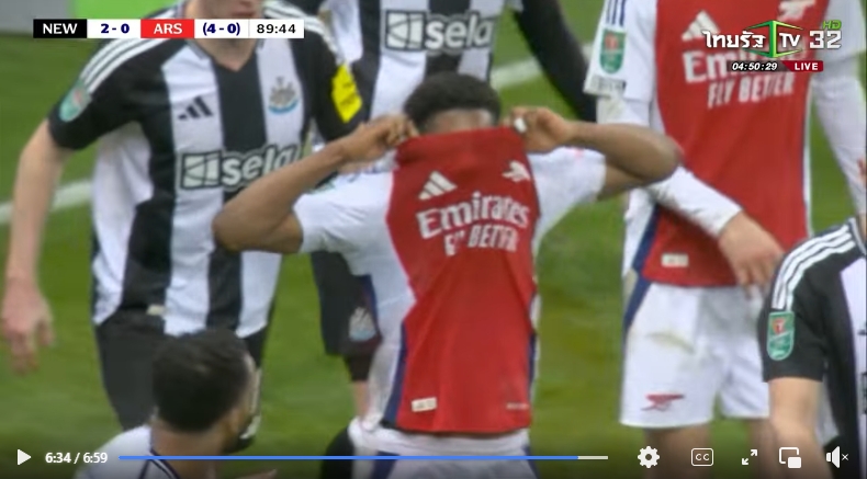 คลิปไฮไลท์ นิวคาสเซิ่ล ยูไนเต็ด 2 - 0 อาร์เซน่อล | 05.02.2025
