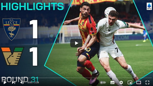 คลิปไฮไลท์  เลชเช่ 1 - 1 เอซี เวนิช | 06.04.2025