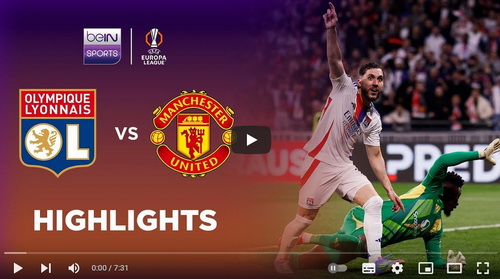 คลิปไฮไลท์  โอลิมปิก ลียง 2 - 2 แมนเชสเตอร์ ยูไนเต็ด | 10.04.2025