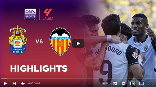 คลิปไฮไลท์  ลาส พัลมาส 2 - 3 บาเลนเซีย | 03.05.2025