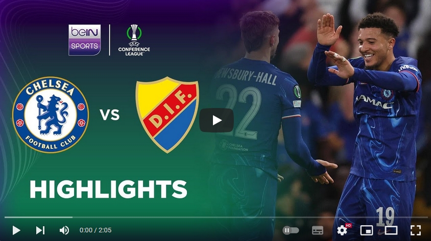 คลิปไฮไลท์  เชลซี 1 - 0 เยอร์การ์เด้น | 08.05.2025