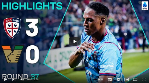 คลิปไฮไลท์  กาญารี่ 3 - 0 เอซี เวนิช | 18.05.2025